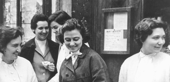 Chiara Lubichová (uprostred) a jej nasledovníčky, Foto archív nm